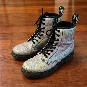 Dr. Martens Rainbow Glitter Boots